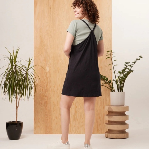 NWT Known Supply 100% Organic Cotton Racerback Macy Dress Jumper - Picture 4 of 7